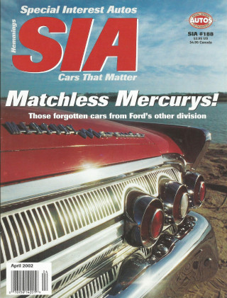 SPECIAL-INTEREST AUTOS 2002 APR - MERCURY SPECIAL, 4CV